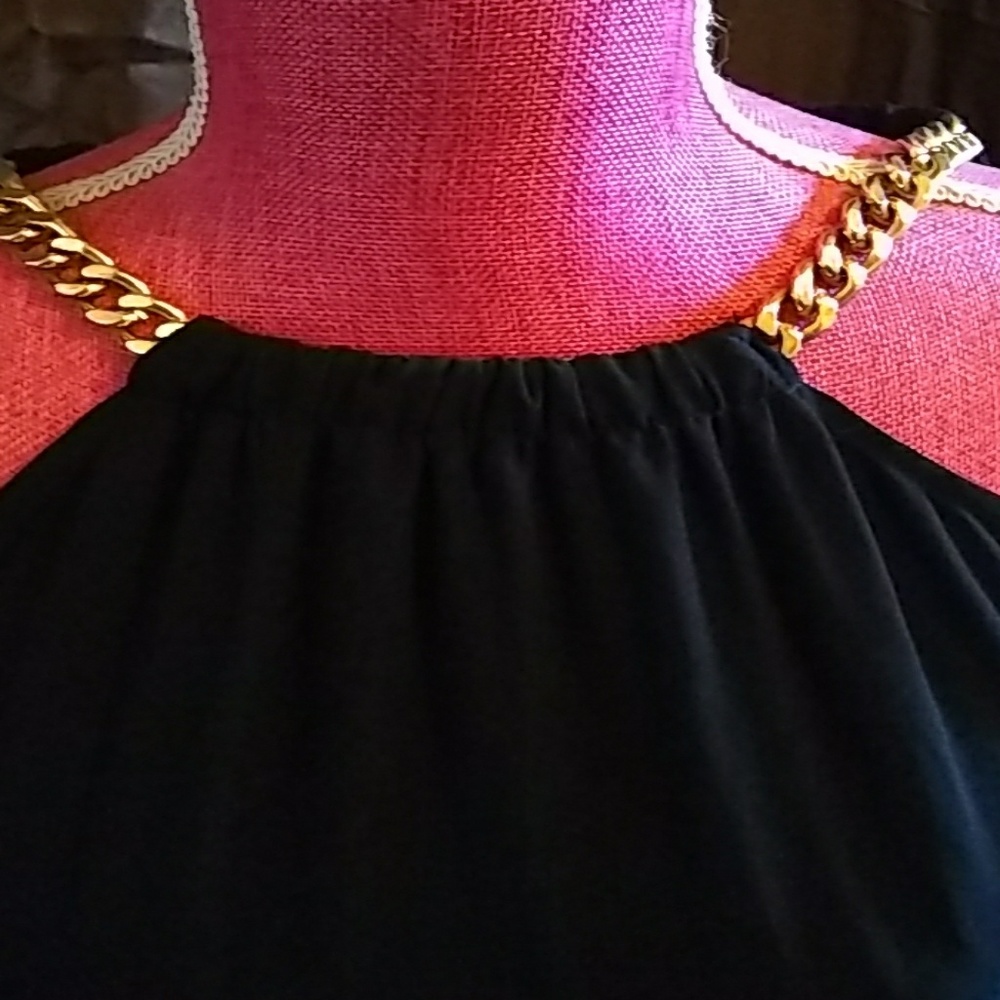 Michael Kors Black Fridge Party Dress Size Small